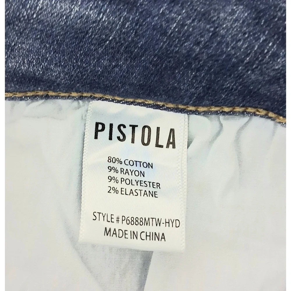 Pistola Jeans Women's Size 29 Blue Medium Wash Krista High Rise Bootcut Denim
